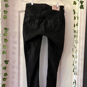 True Religion Women's Jennie Mid Rise Curvy Skinny Jean